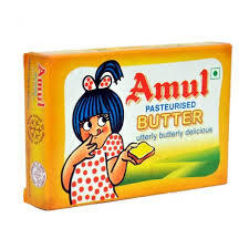 Amul butter Demo data